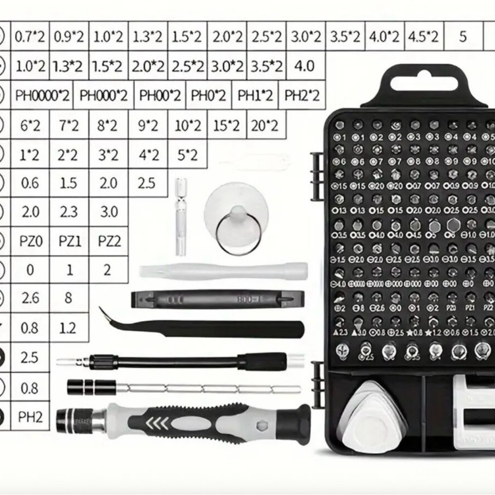 115 In 1 Precision Screwdriver Multifunctional Maintenance Set - Picture 3 of 4